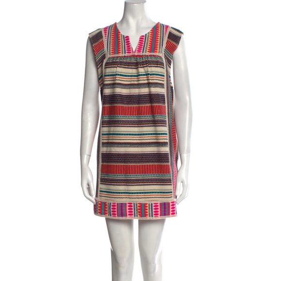 Calypso Printed Mini Dress - Picture 1 of 6